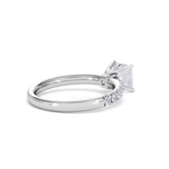Katerina GIA Princess Diamond Engagement Ring Platinum 1.50ct G/SI2