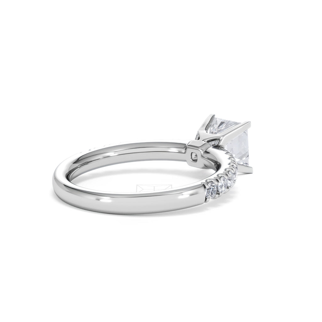 Katerina GIA Princess Diamond Engagement Ring Platinum 1.50ct G/SI2
