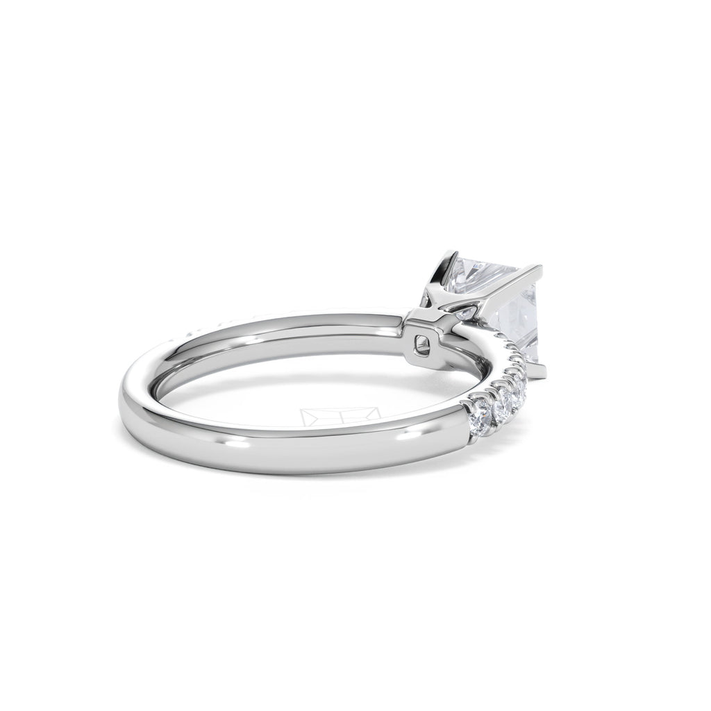 Katerina GIA Princess Diamond Engagement Ring Platinum 1.50ct G/SI2