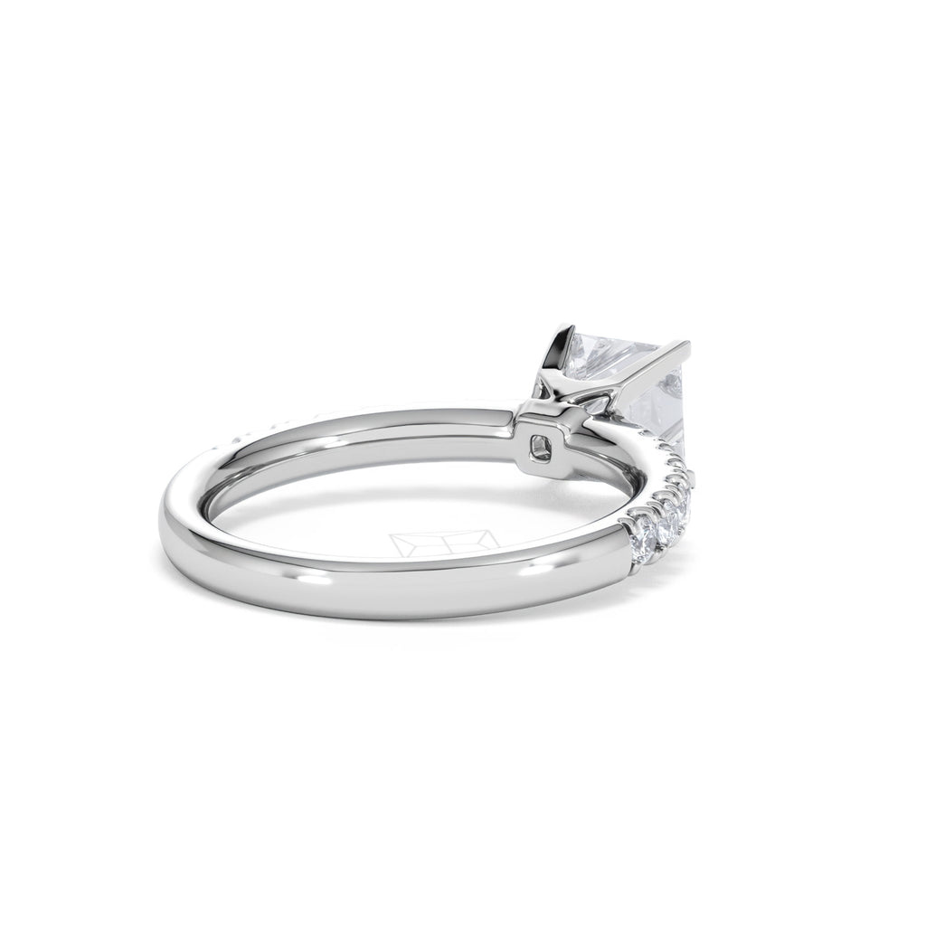 Katerina GIA Princess Diamond Engagement Ring Platinum 1.50ct G/SI2