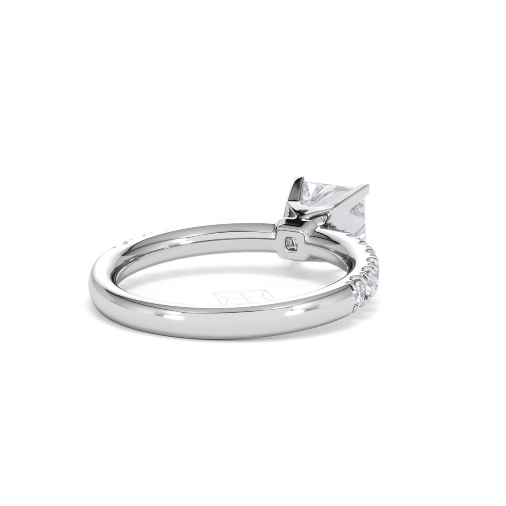 Katerina GIA Princess Diamond Engagement Ring Platinum 1.50ct G/SI2