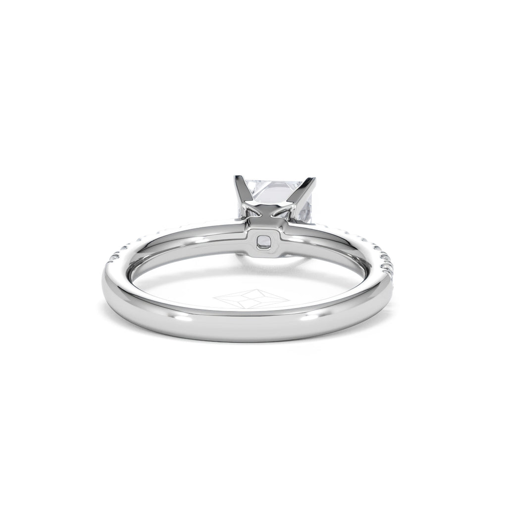 Katerina GIA Princess Diamond Engagement Ring Platinum 1.50ct G/VS