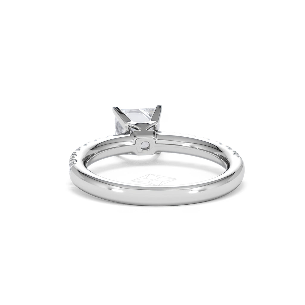 Katerina GIA Princess Diamond Engagement Ring Platinum 1.50ct G/VS