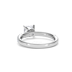 Katerina GIA Princess Diamond Engagement Ring Platinum 1.50ct G/SI2