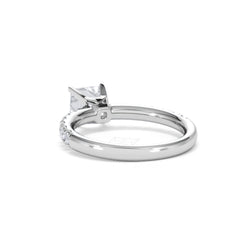 Katerina GIA Princess Diamond Engagement Ring Platinum 1.50ct G/SI2