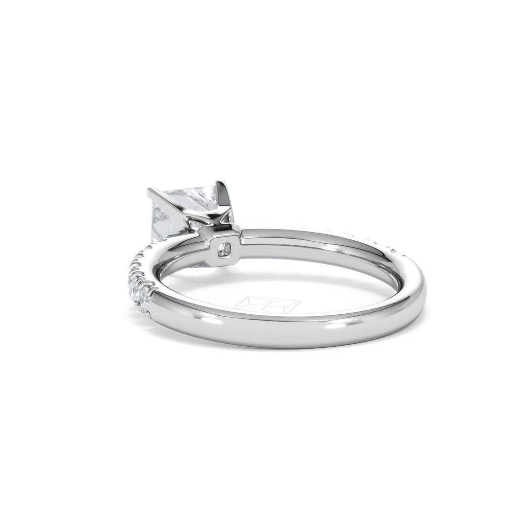 Katerina GIA Princess Diamond Engagement Ring Platinum 1.50ct G/VS
