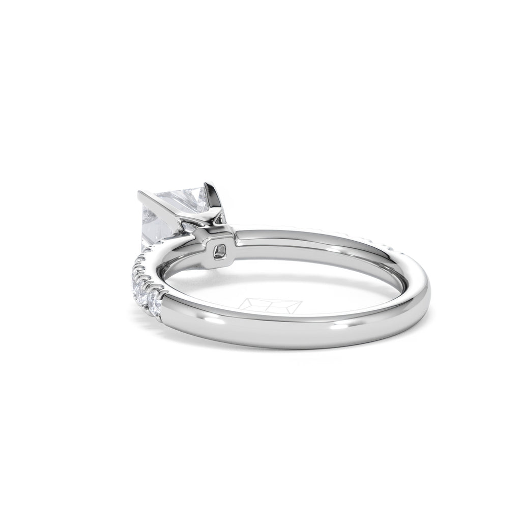 Katerina GIA Princess Diamond Engagement Ring Platinum 1.50ct G/VS