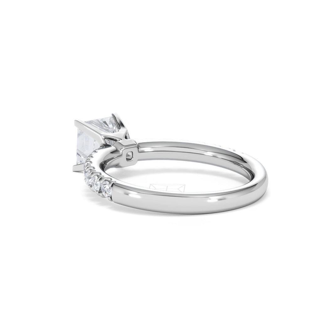 Katerina GIA Princess Diamond Engagement Ring Platinum 1.50ct G/VS