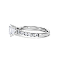 Katerina GIA Princess Diamond Engagement Ring Platinum 1.50ct G/SI2