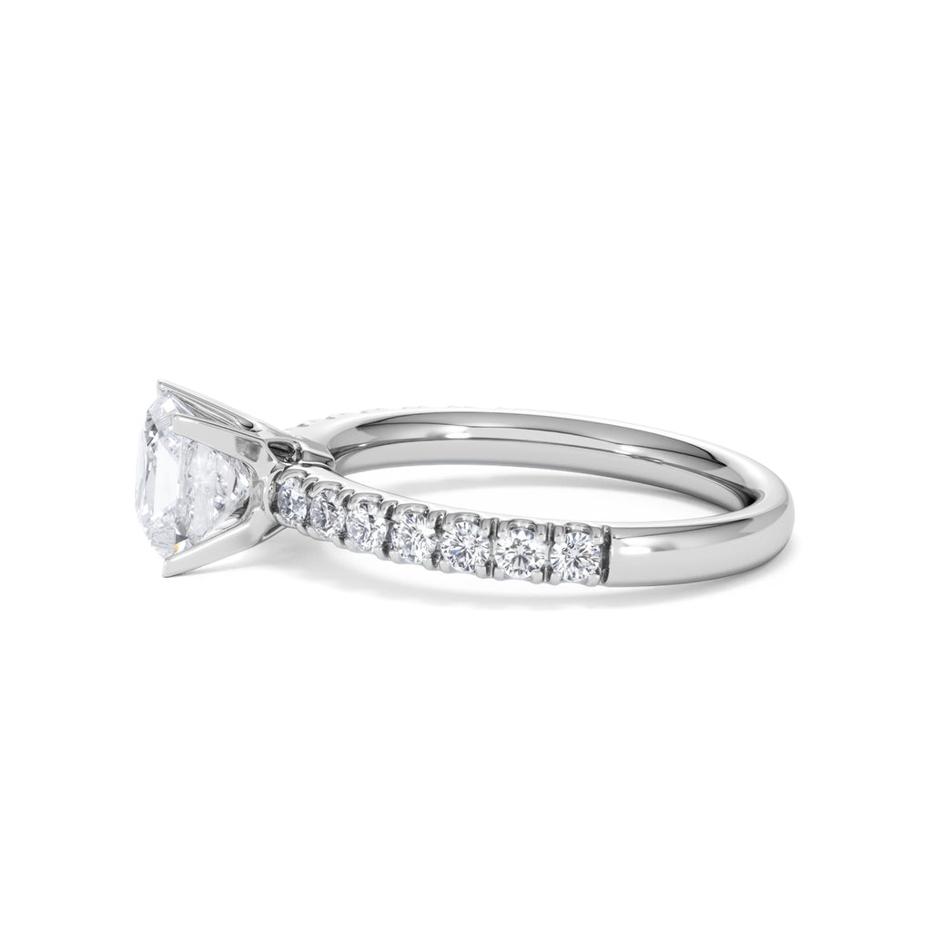 Katerina GIA Princess Diamond Engagement Ring Platinum 1.50ct G/VS