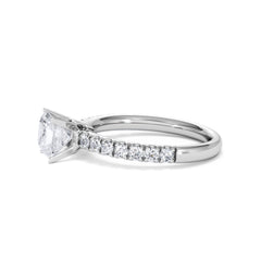 Katerina GIA Princess Diamond Engagement Ring Platinum 1.50ct G/SI2