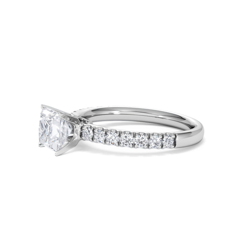 Katerina GIA Princess Diamond Engagement Ring Platinum 1.50ct G/VS