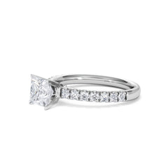 Katerina GIA Princess Diamond Engagement Ring Platinum 1.50ct G/VS