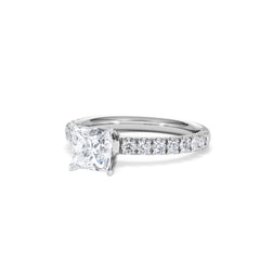 Katerina GIA Princess Diamond Engagement Ring Platinum 1.50ct G/VS