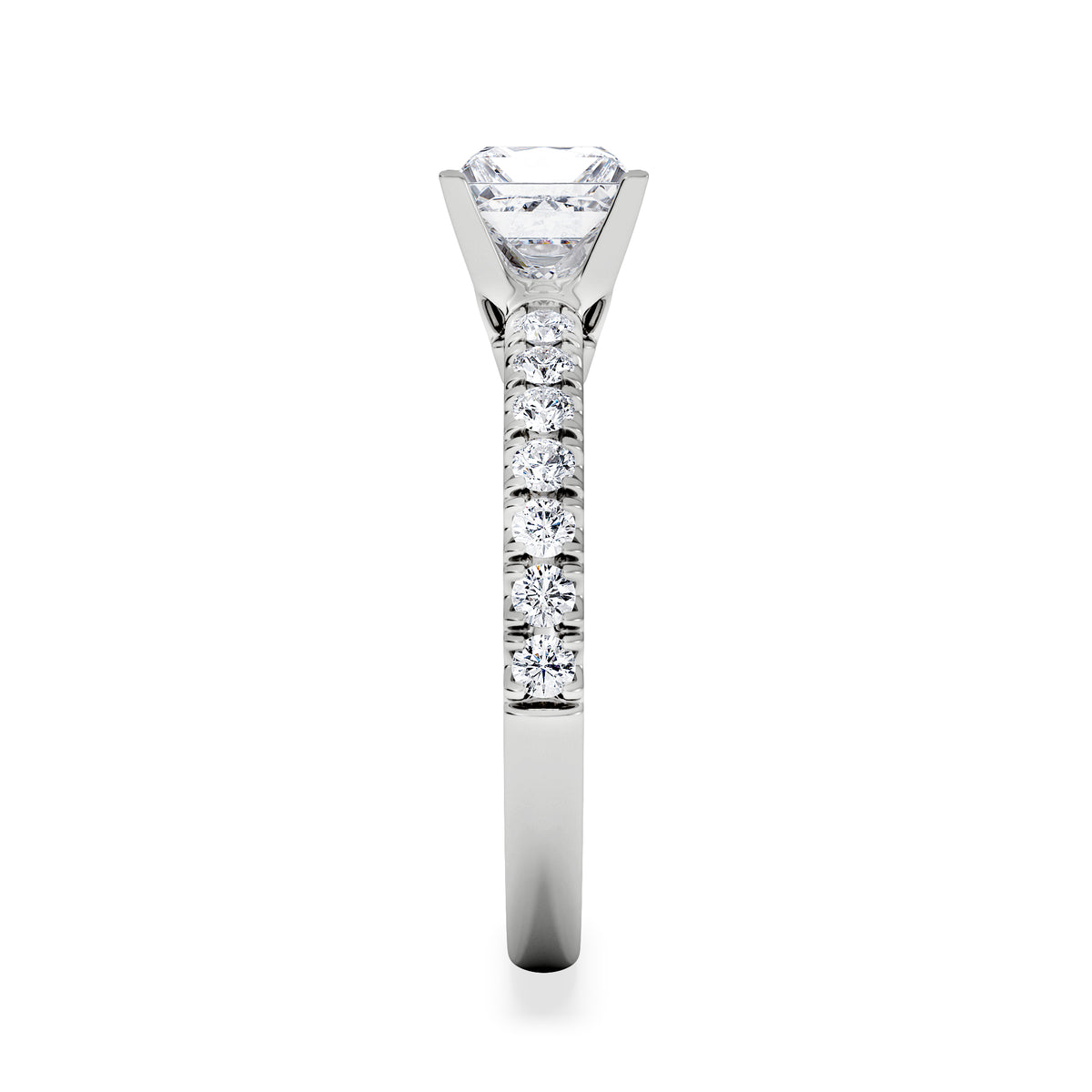 Katerina GIA Princess Diamond Engagement Ring Platinum 1.50ct G/VS1