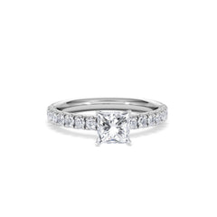 Katerina GIA Princess Diamond Engagement Ring Platinum 1.15ct H/SI