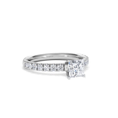 Katerina GIA Princess Diamond Engagement Ring Platinum 1.15ct H/SI