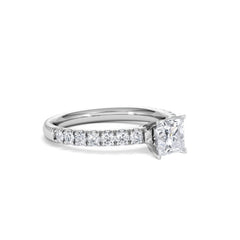 Katerina GIA Princess Diamond Engagement Ring Platinum 1.15ct H/SI