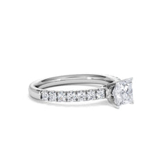Katerina GIA Princess Diamond Engagement Ring Platinum 1.15ct H/SI