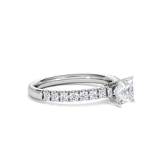 Katerina GIA Princess Diamond Engagement Ring Platinum 1.15ct H/SI
