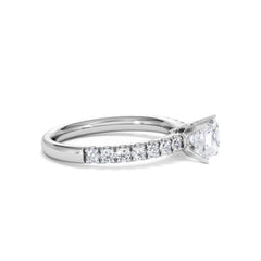 Katerina GIA Princess Diamond Engagement Ring Platinum 1.15ct H/SI