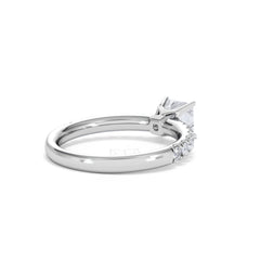 Katerina GIA Princess Diamond Engagement Ring Platinum 1.15ct H/SI