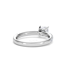Katerina GIA Princess Diamond Engagement Ring Platinum 1.15ct H/SI