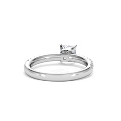 Katerina GIA Princess Diamond Engagement Ring Platinum 1.15ct H/SI