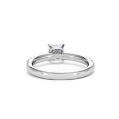 Katerina GIA Princess Diamond Engagement Ring Platinum 1.15ct H/SI