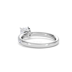 Katerina GIA Princess Diamond Engagement Ring Platinum 1.15ct H/SI