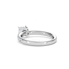 Katerina GIA Princess Diamond Engagement Ring Platinum 1.15ct H/SI