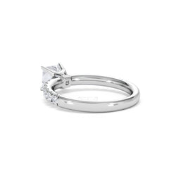 Katerina GIA Princess Diamond Engagement Ring Platinum 1.15ct H/SI