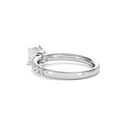 Katerina GIA Princess Diamond Engagement Ring Platinum 1.15ct H/SI