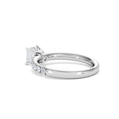 Katerina GIA Princess Diamond Engagement Ring Platinum 1.15ct H/SI