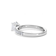 Katerina GIA Princess Diamond Engagement Ring Platinum 1.15ct H/SI