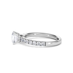 Katerina GIA Princess Diamond Engagement Ring Platinum 1.15ct H/SI