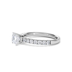 Katerina GIA Princess Diamond Engagement Ring Platinum 1.15ct H/SI