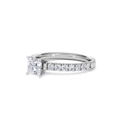 Katerina GIA Princess Diamond Engagement Ring Platinum 1.15ct H/SI