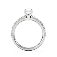 Katerina GIA Princess Diamond Engagement Ring Platinum 1.15ct H/SI