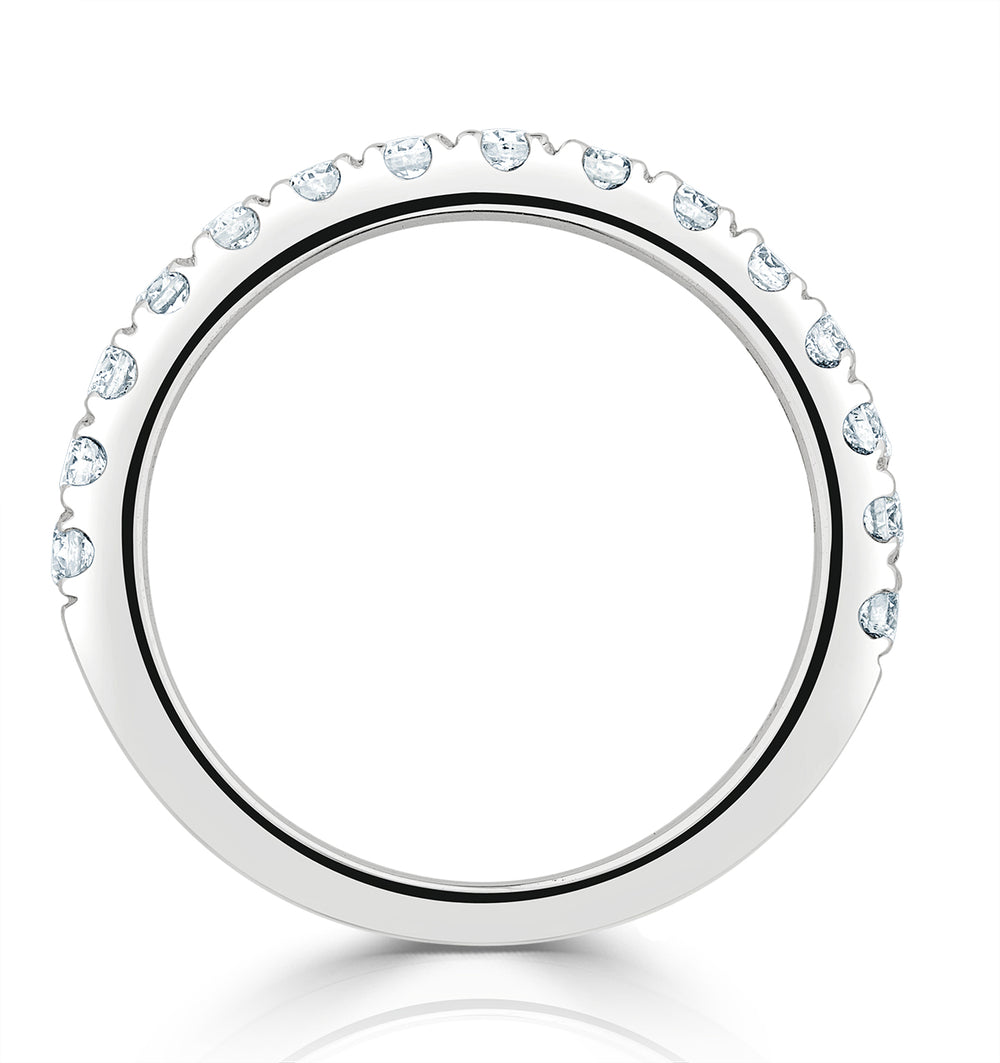 Katerina Matching Wedding Band 0.50ct G/Si Diamond in Platinum