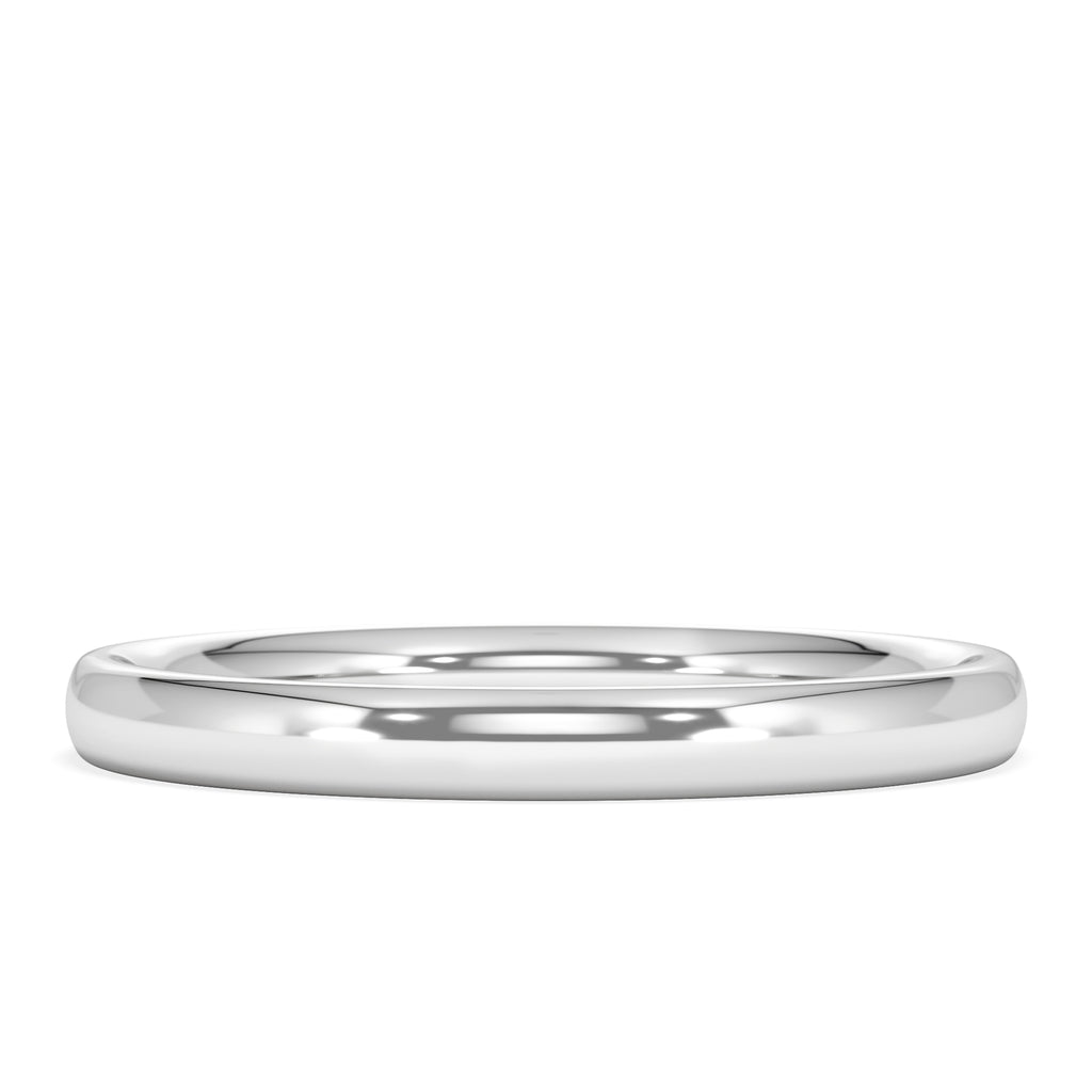 Amora 18K White Gold Wedding Ring