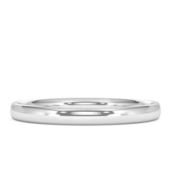 Amora 18K White Gold Wedding Ring
