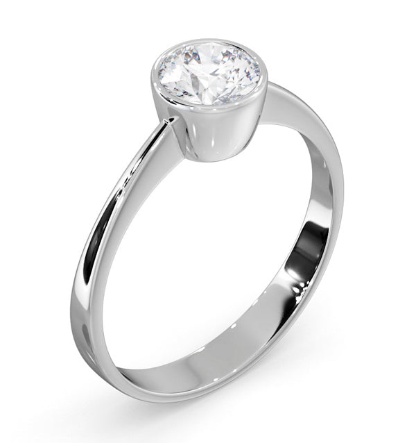 Emily Engagement Ring 0.75CT in 18K White Gold