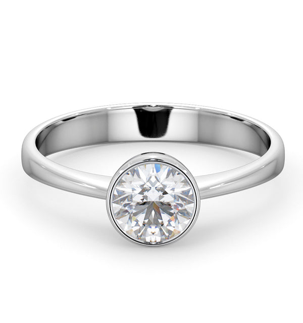 Emily Engagement Ring 0.75CT in 18K White Gold