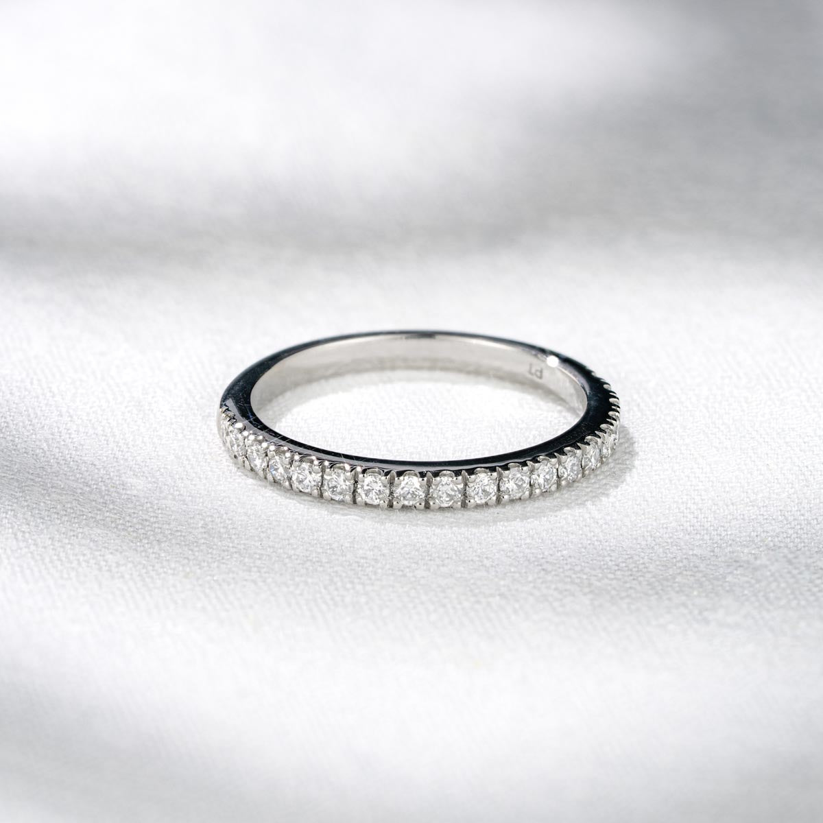 Anastasia Matching Wedding Band 0.40ct G/Si Diamond in Platinum