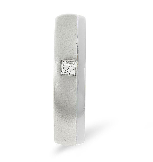 Lauren Platinum Diamond Wedding Ring 0.08CT H/SI