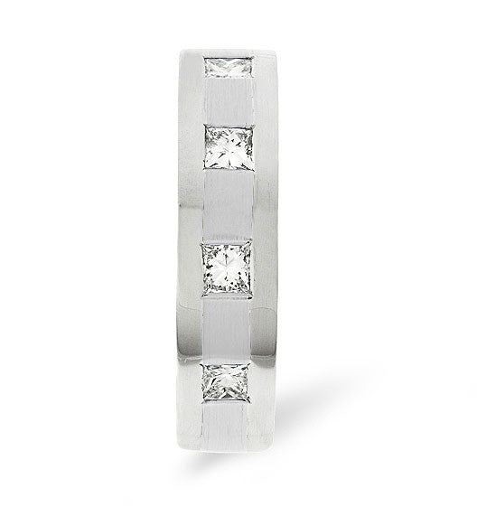 Mens 0.35ct G/Vs Diamond Platinum Dress Ring