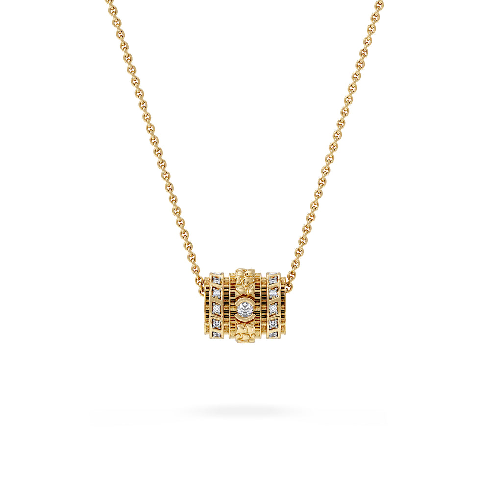 Bond 0.14ct Lab Diamond Necklace in 18K Gold Vermeil