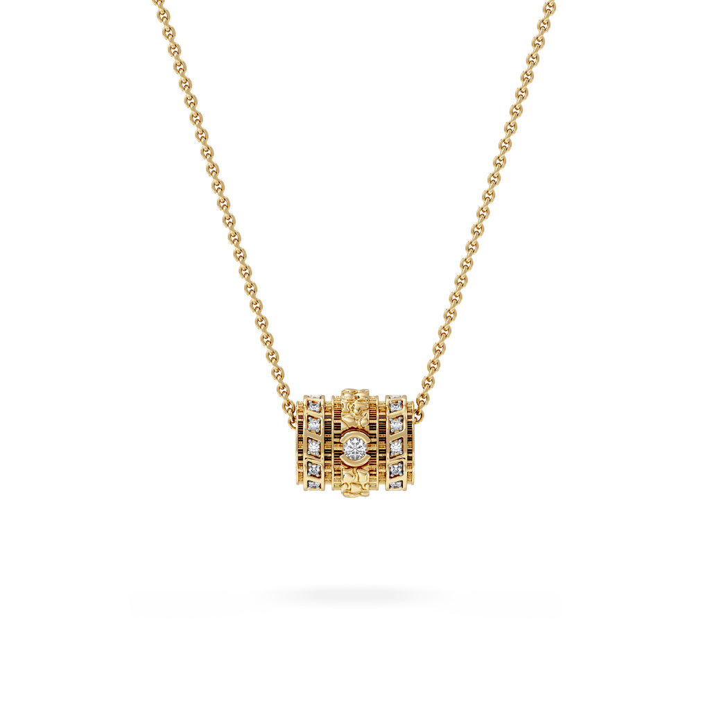 Bond 0.14ct Lab Diamond Necklace in 18K Gold Vermeil