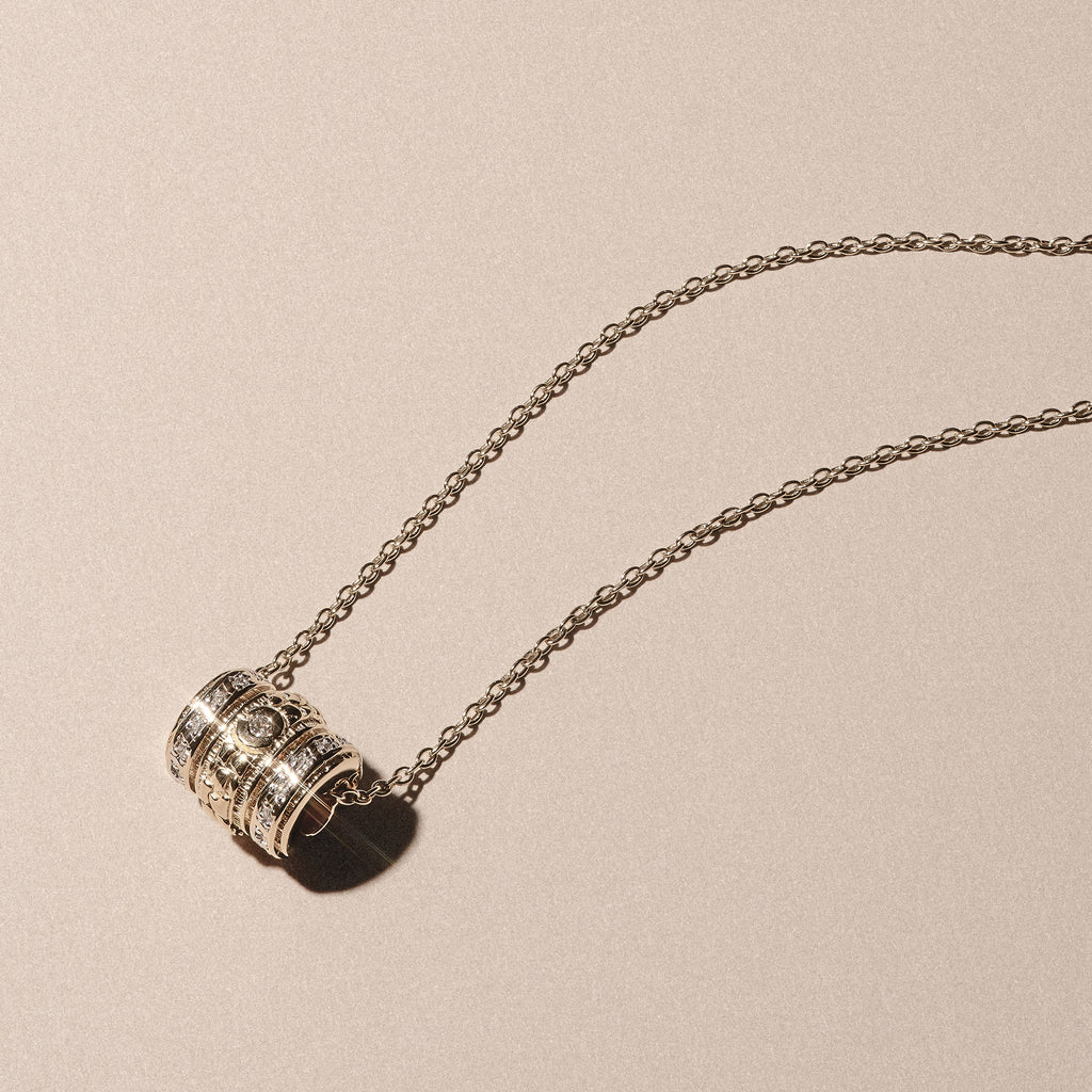 Bond 0.14ct Lab Diamond Necklace in 18K Gold Vermeil